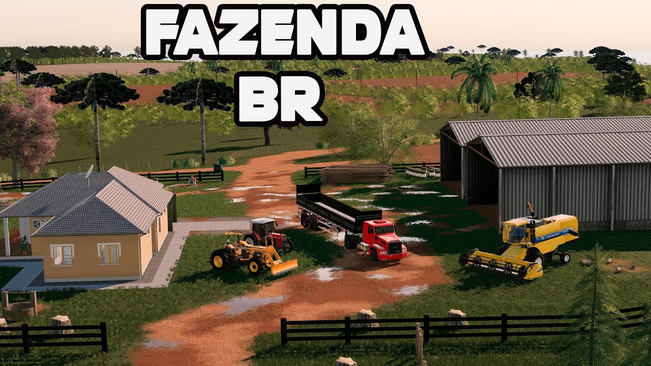 Farming simulator 19  A fazenda mais brasileira do jogo ep:01 