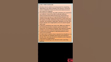 PROCESS SCHEDULING IN OPERATING SYSTEM #operatingsystems #operatingsystem #computerscience #bca