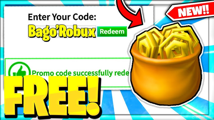 New FREE Bonus Roblox Gift Card Item! Bobux Bag 