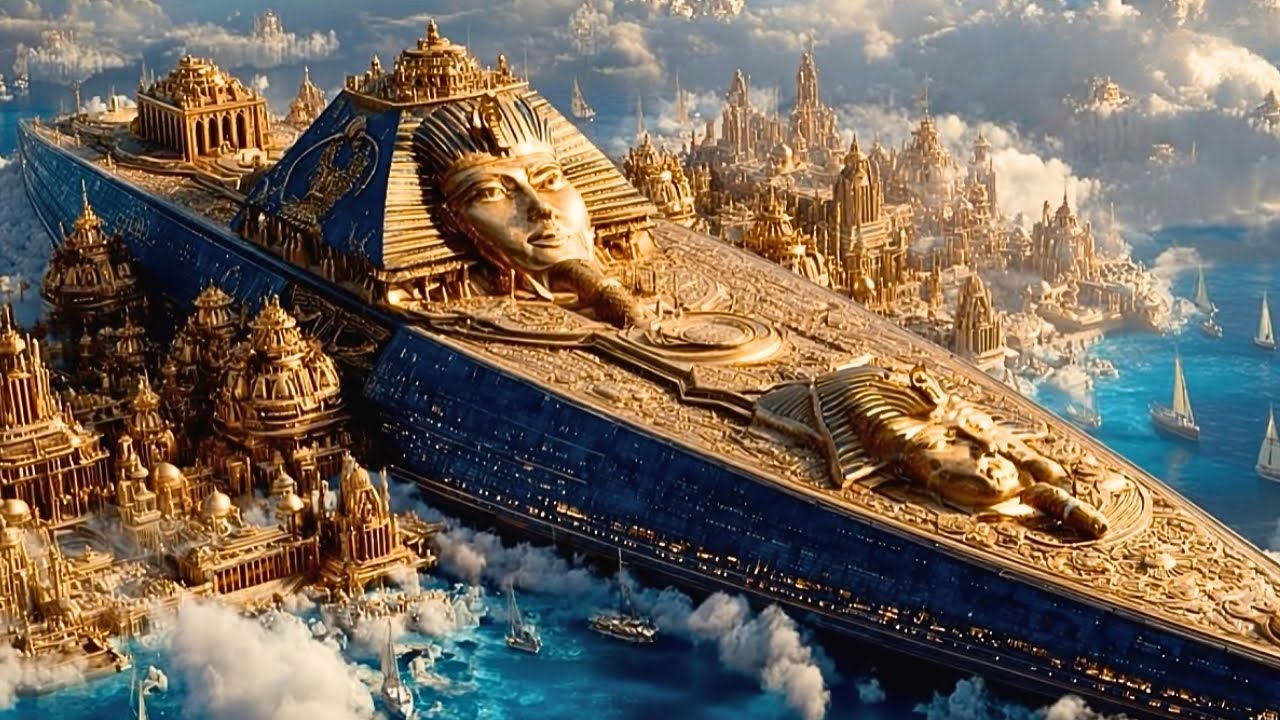 Colossal Temples & Golden Warriors ✨ | Epic Cinematic Fantasy Visuals