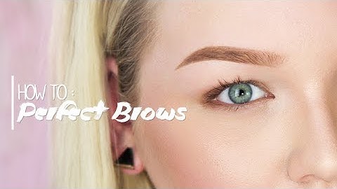 How to get Perfect Brows! ∙ Updated Brow Routine