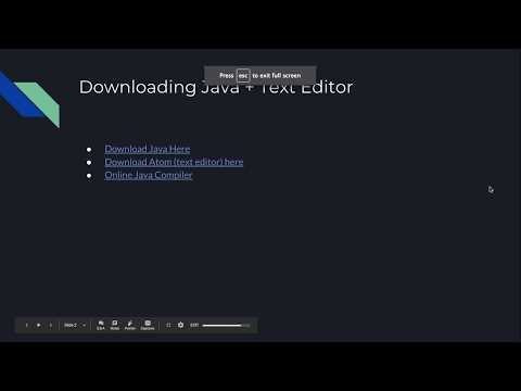 J-Term Java 2019 Part 1: Setting up Java on Your Computer