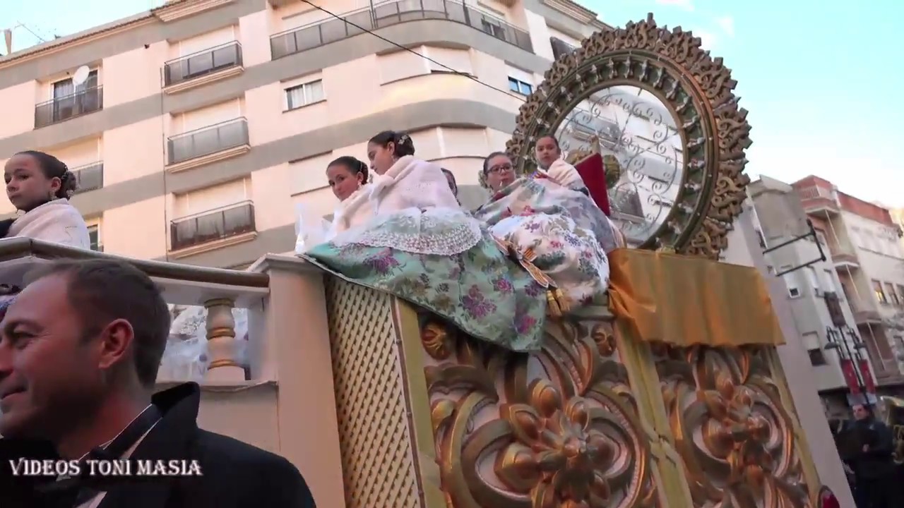 CARROZAS EN CANALS FIESTAS SANT ANTONIO ABAD 2017