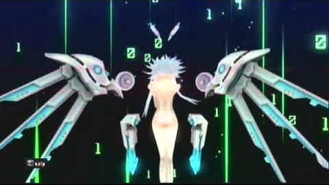 HyperDimension Neptunia white heart transformation and special attack