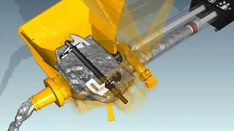 Working principle of concrete pump