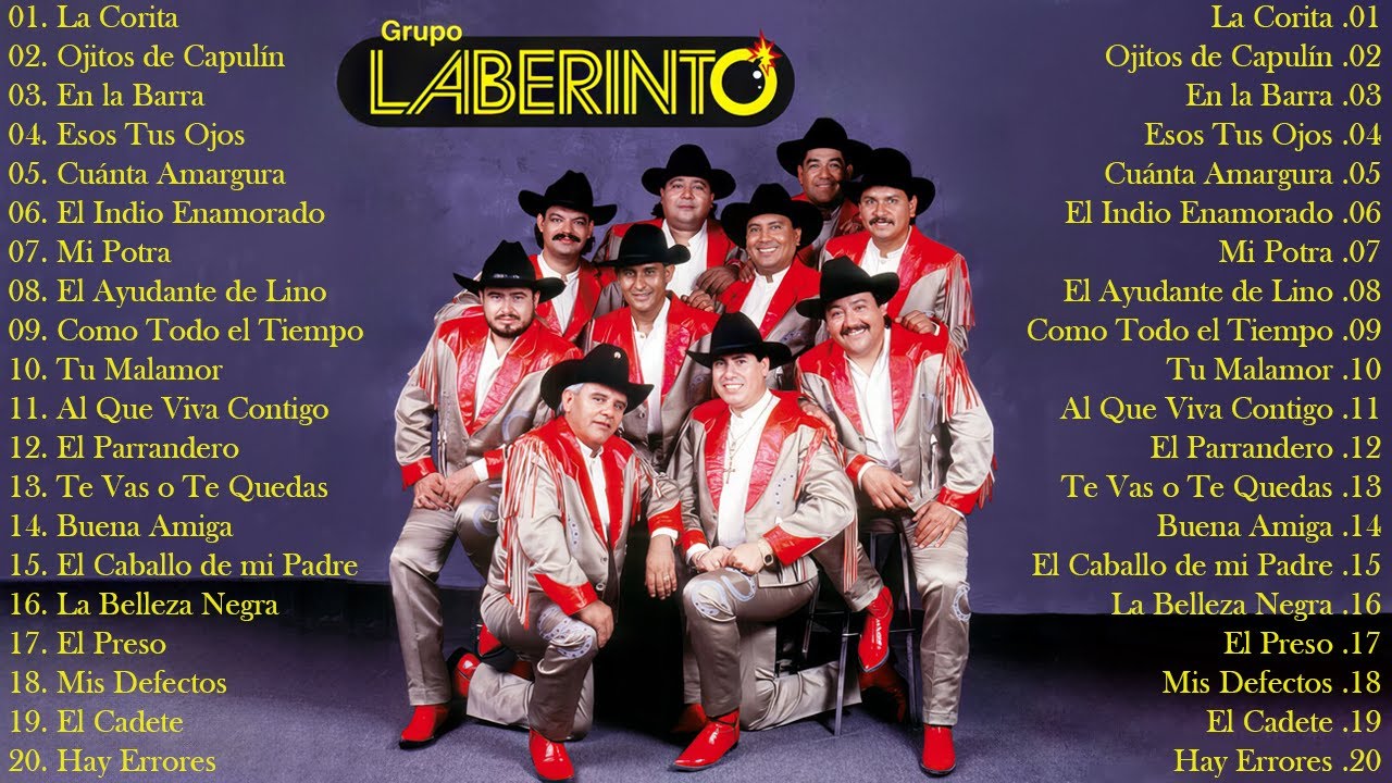 Grupo Laberinto Mix 🐎 Laberinto Exitos Sus Mejores Canciones Inolvidables 🔥 Corrido del Recuerdo💕#2