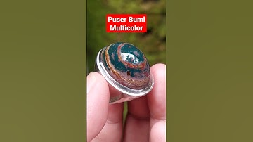 Batu Akik Nagasui Puser Bumi Multicolor Bodyglass HQ #batuakik #nagasui #shorts