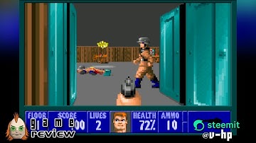 DOSBOX running Wolfenstein3D