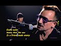 U2 - Every Breaking Wave ( Acoustic Version )( live 2014 )[ lyrics ]