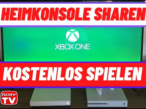 Xbox One / Series x/s 2022 Heimkonsole Game sharing einrichten. Kostenlos spielen und teilen