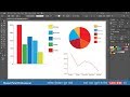 Illustrator CC 2019 in Hindi: Column Graph, Stacked Column Graph, Bar Graph Tool #16