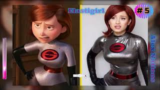 Incredibles 2 Real Life Characters