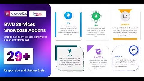 BWD services showcase addons for elementor By BestWpDeveloper