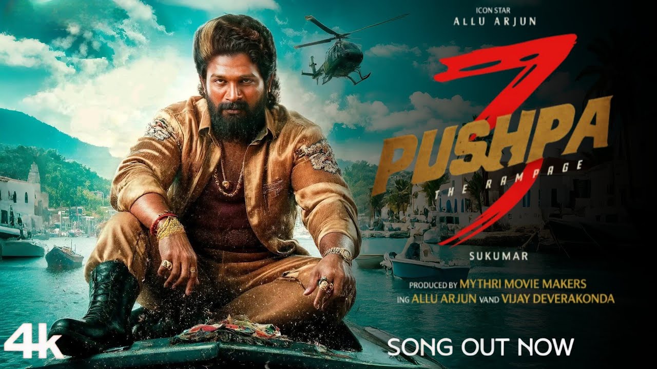 Pushpa 3 : The Rampage - Hindi (Full Song) | Allu Arjun | Vijay Devar Konda | Rashmika M | Sukumar