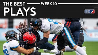 The Best Plays of Week 10 | European League of Football 2021
