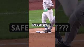 As close as it gets at first base!! 😮