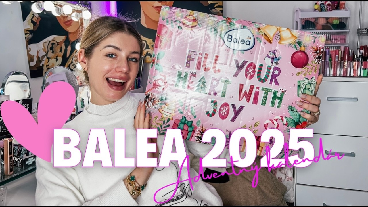 Čo ukrýva BALEA adventný kalendár? 😱 Každé okienko ma viac šokuje!