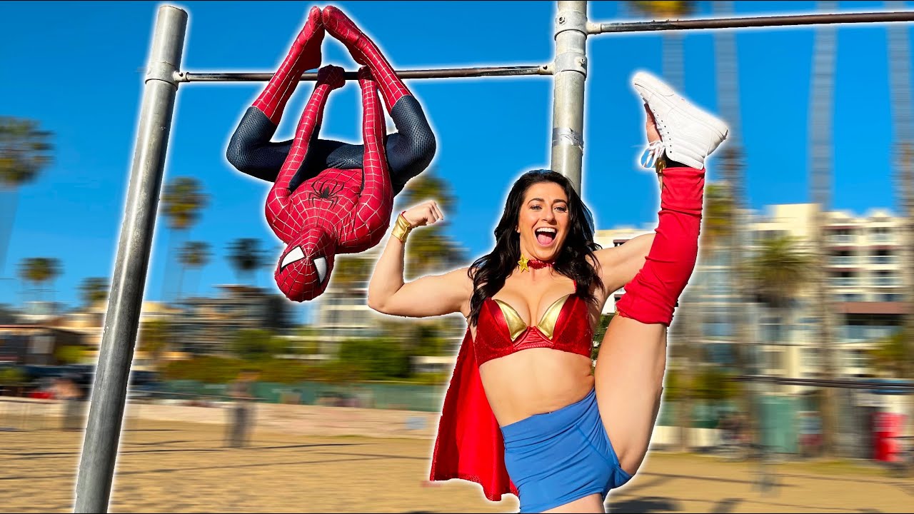 Superheros In REAL LIFE Public Prank!