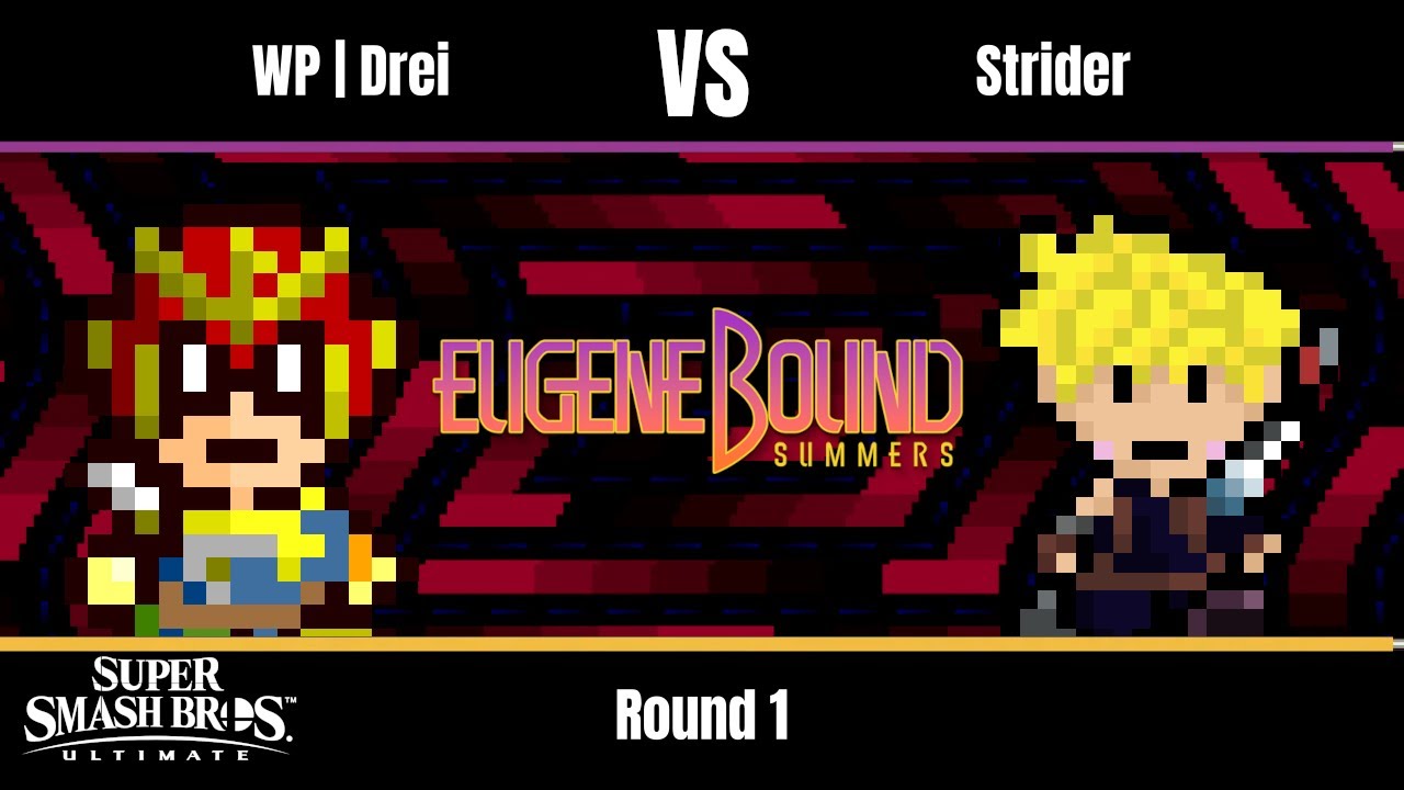 WP | Drei (Captain Falcon) vs Strider (Cloud) - Ultimate Round 1 - EBS: Beginnings