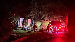 Fire closes section of Lincoln Highway in York County