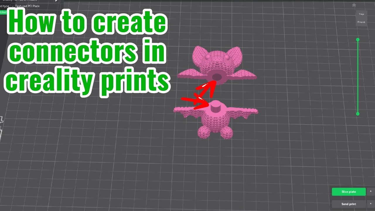 Creating Connectors Easy way to create connectors in creality prints - YouTube