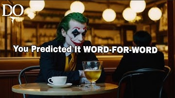 The Whole City’s Hiding Their Faces Now 😳💀 … You Were Right The Whole Damn Time | Joker Speech