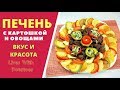 ГОВЯЖЬЯ ПЕЧЕНЬ С КАРТОШКОЙ: КРАСОТА И ВКСУНОТА В ОДНОМ БЛЮДЕ!