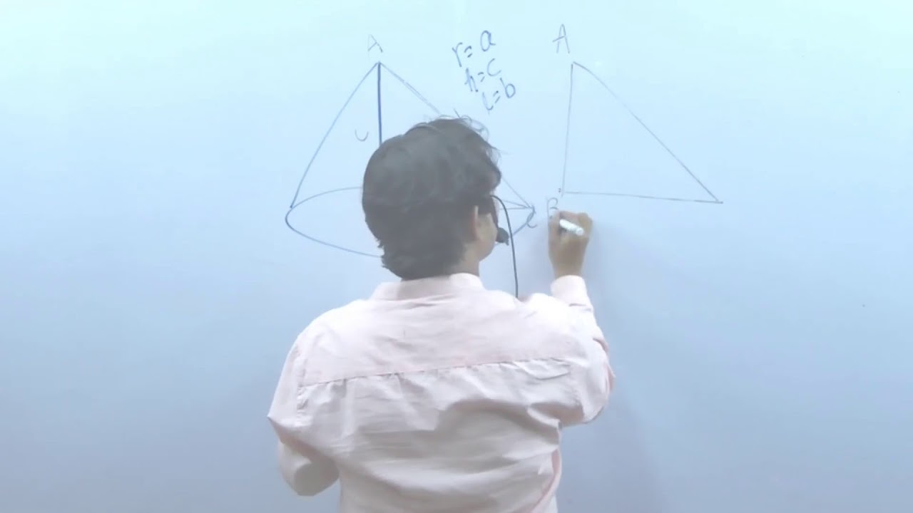 Rotation Of Right Angled Triangle - YouTube