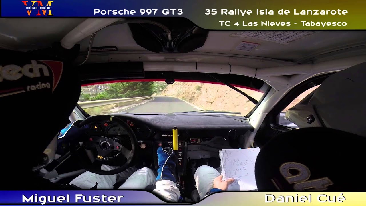 On Board - Miguel Fuster - Daniel Cué - Rallye Lanzarote 2013