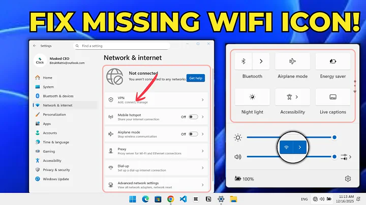Fix WiFi Not Showing in Windows 11 Settings | Fix Missing WiFi Icon