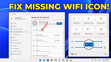 Fix WiFi Not Showing in Windows 11 Settings | Fix Missing WiFi Icon