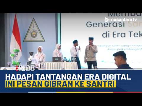Wapres Gibran Kunjungi Ponpes Pacitan, Ajak Santri Kuasai Teknologi AI di Era Digital | NTV