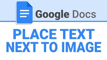 How To Write Next to an Image in Google Docs | Place Text Next to Pictures | Google Docs Tutorial