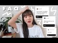 🇰🇷 MY LIFE IN KOREA FAQ | Staying Motivated, 2020 Goals, & etc.❔