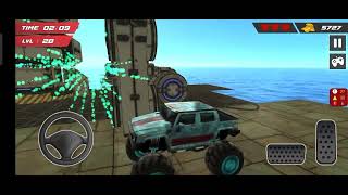 Monster Truck Mega Ramp Extreme Stunts GT Racing - Impossible Car Game - Android Gameplay. screenshot 5