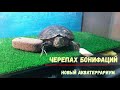 Новый акватеррариум для красноухой черепахи. eGodim 200л.
