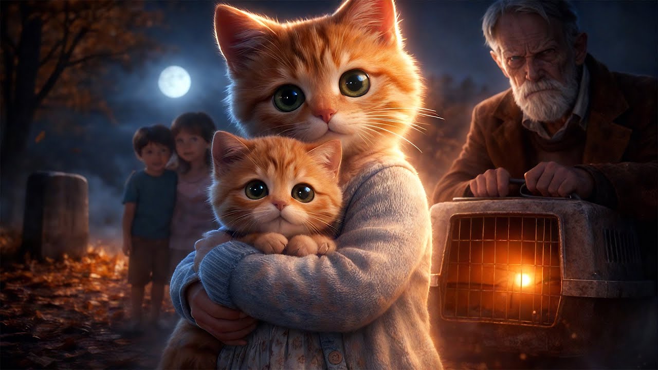 A Brave Cat Mom Fights the Evil Gardener to Rescue Her Baby 🐾 | Emotional Story