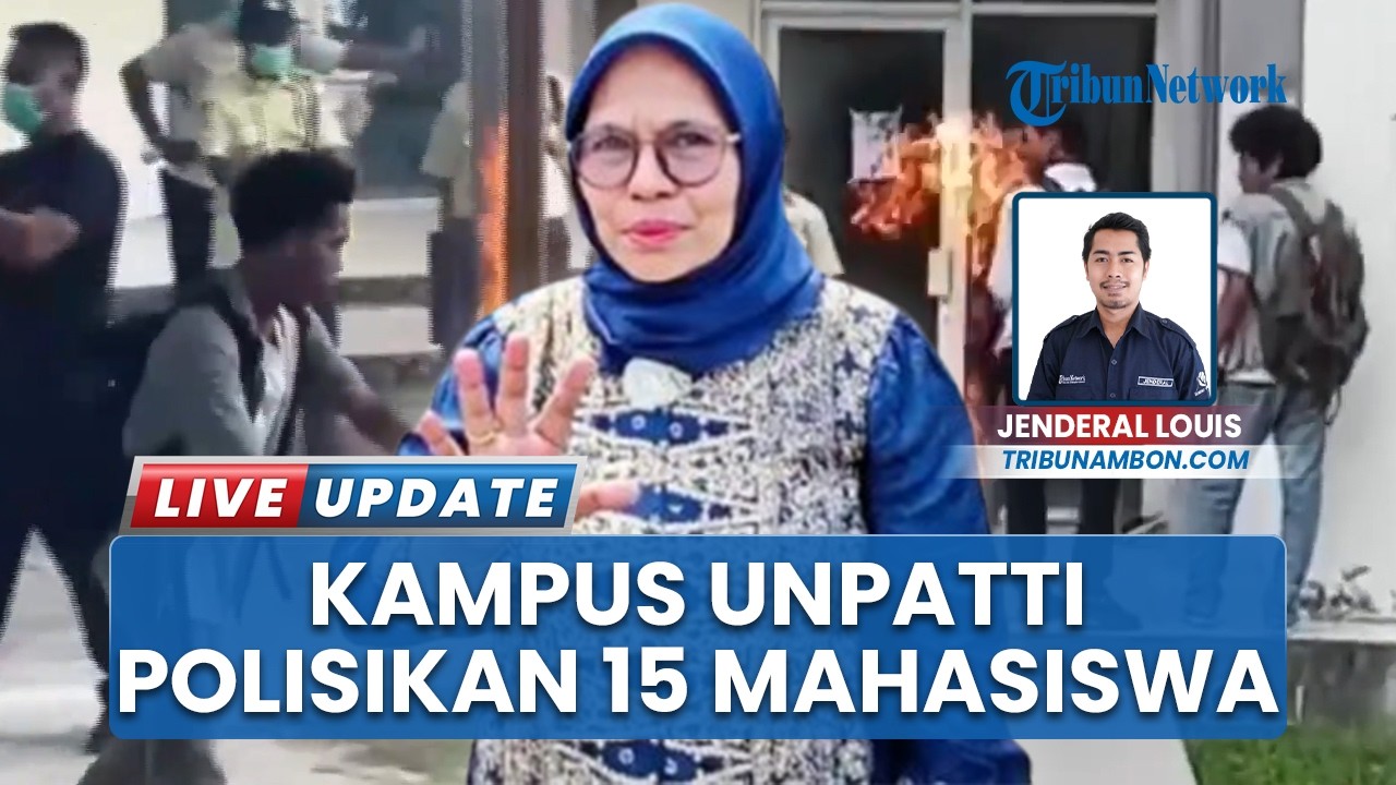 Kampus Unpatti Resmi Polisikan 15 Mahasiswa: Diduga Kader HMI Merusak Hingga Bakar Fasilitas Kampus