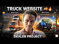 Truck Dealer Website | Frontend Web Project Overview 🚛💻