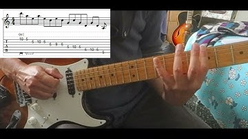 2 Strings Diatonic 4ths Arpeggios (Gmaj) Lick (with tabs) - DP