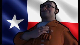 Over The Hedge, but only the word Texas