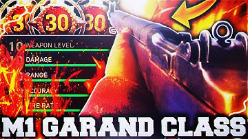 NEW *OVERPOWERED* M1 GARAND CLASS SETUP WILL GUARANTEE A NUKE IN COD WW2.. (BEST CLASS SETUP)