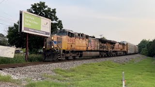 NB UP Mixed Freight Train @ W Oltorf St. | Austin, TX