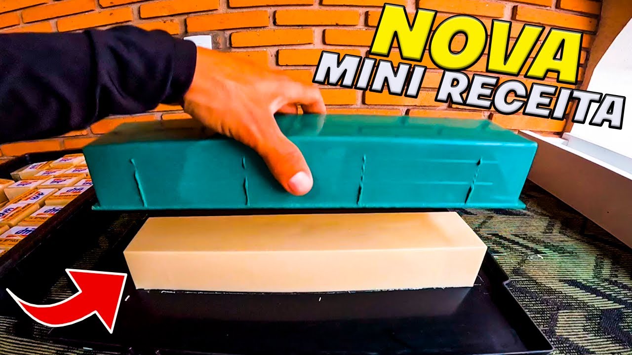 RECEITA DE SABÃO CASEIRO COM 1 LITRO DE ÓLEO  / USANDO SODA EM ESCAMA 70%