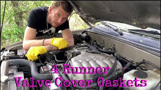 Toyota 4 Runner 3.4 valve cover gaskets.  (2002)