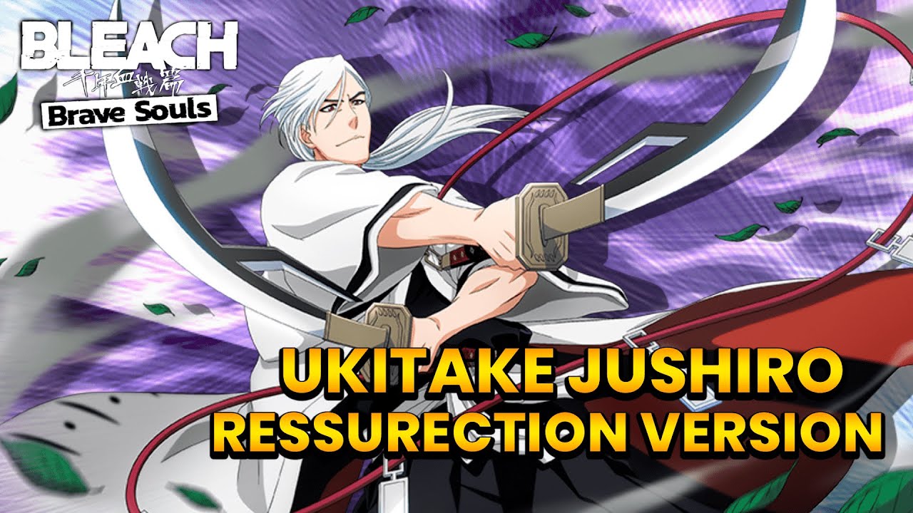 UKITAKE JUSHIRO RESSURECTION MAX SLOTS & FULL TRANSCENDENCE BLEACH