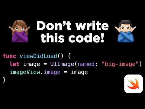 Dont write this code! (use prepareForDisplay instead 😌)