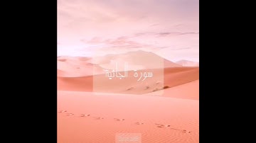 سورة : الجاثية القارئ : عبدالله الموسى