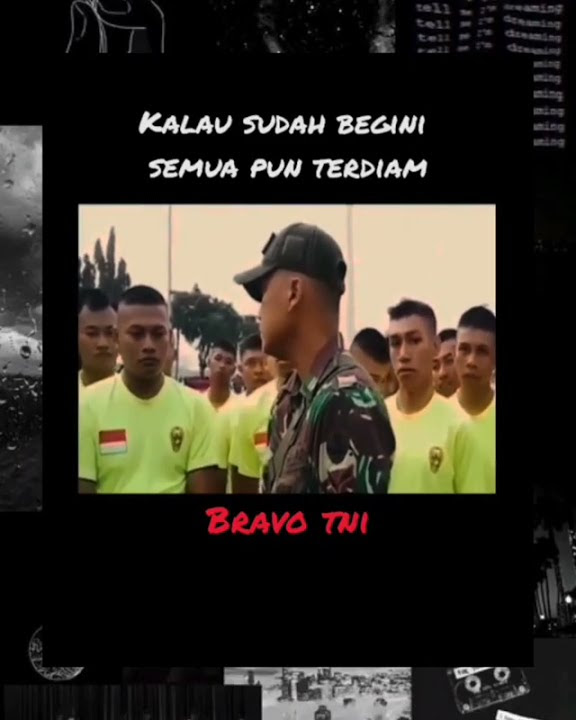 story' wa motivasi TNI‼️‼️