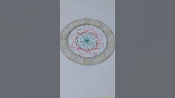 spirograph art ✴️ #shorts #spirograph #art